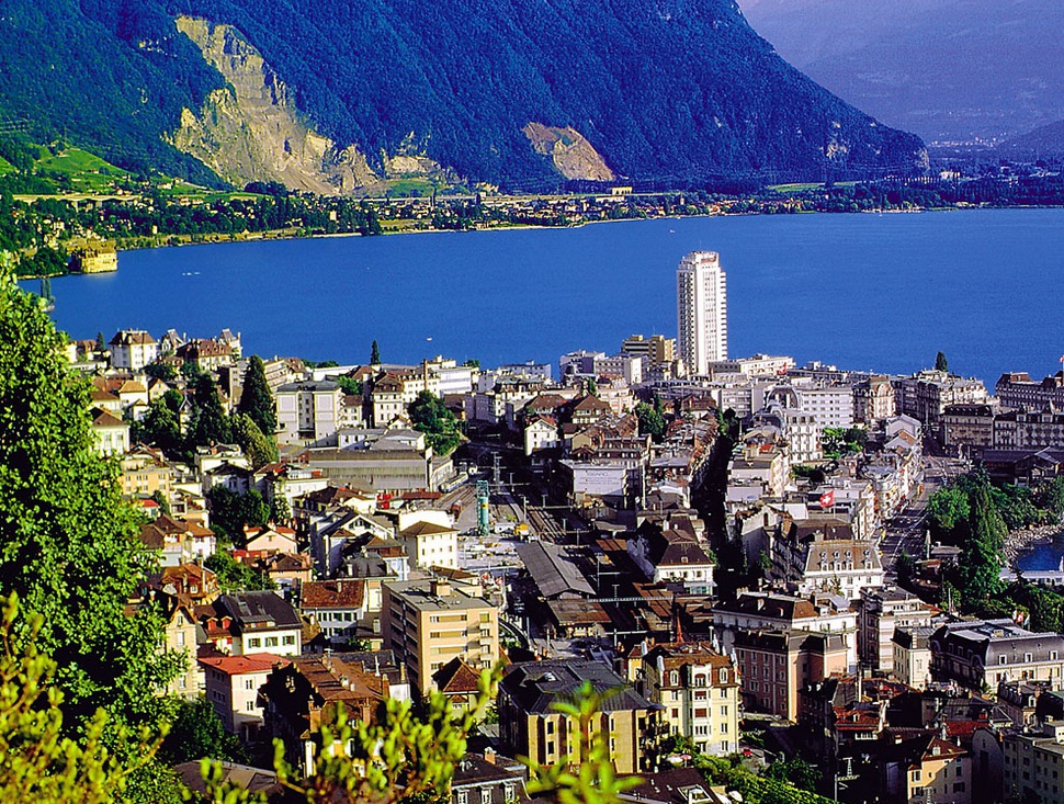 Монтрё Montreux Швейцарская Ривьера Швейцария