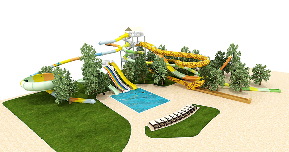 Уникальный аквапарк открылся в отеле Akka Antedon Garden, Турция